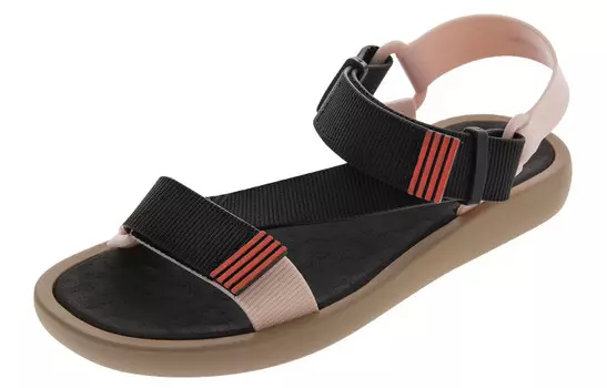 Пляжные сандалии женские черные Ipanema