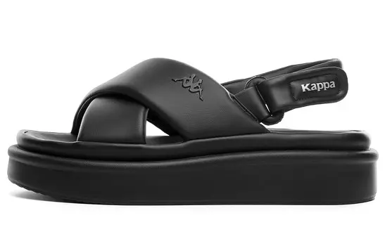 Пляжные сандалии женские черные Kappa