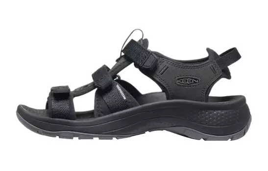 Пляжные сандалии женские черные Keen