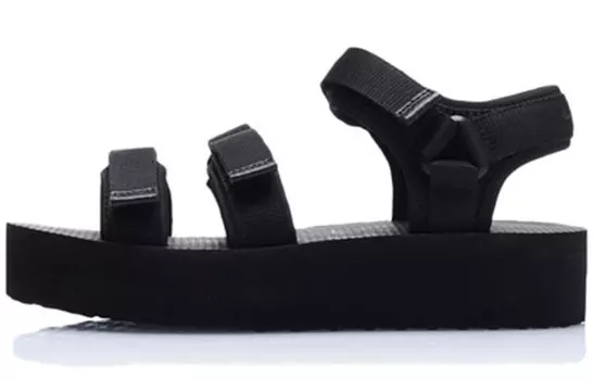 Пляжные сандалии женские черные Lining