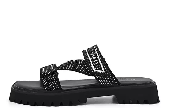 Пляжные сандалии женские черные Pedro