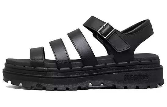Пляжные сандалии женские черные Skechers