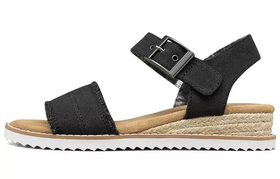 Пляжные сандалии женские черные Skechers