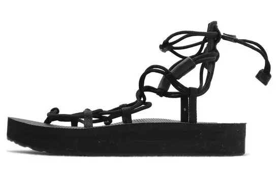 Пляжные сандалии женские черные Teva