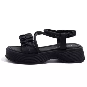 Пляжные сандалии женские черный Huanqiu