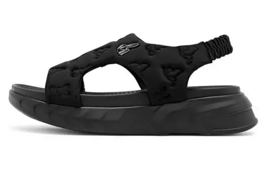 Пляжные сандалии женские черный Joypeace