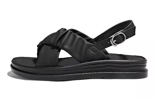 Пляжные сандалии женские черный Warrior