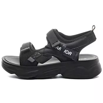 Пляжные сандалии женские черный Warrior