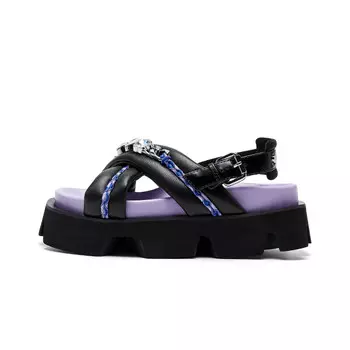 Пляжные сандалии женские Cherykally, черный