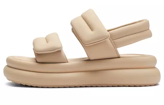 Пляжные сандалии женские цвета молочного чая C°Banner