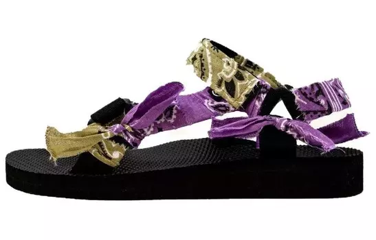 Пляжные сандалии женские фиолетовые/черные Arizona Love