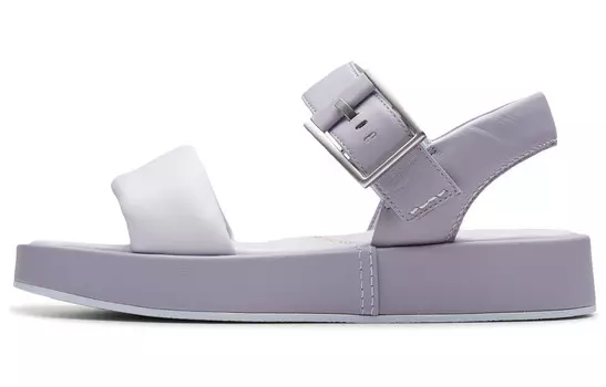 Пляжные сандалии женские фиолетовые Clarks
