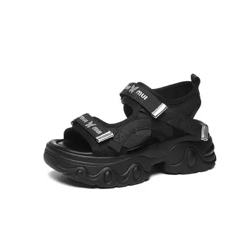 Пляжные сандалии женские Golden Silk Rabbit, черный