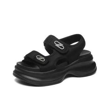 Пляжные сандалии женские Golden Silk Rabbit, черный