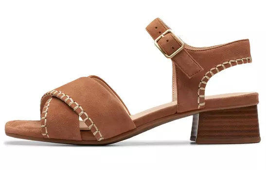 Пляжные сандалии женские хаки Clarks