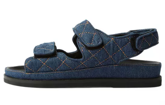 Пляжные сандалии женские индиго Tony Bianco