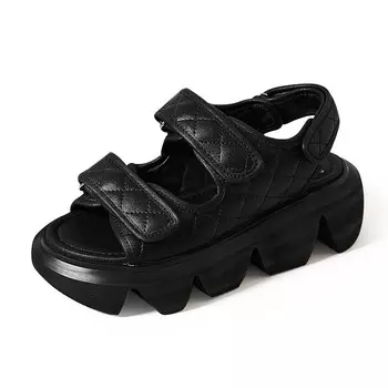 Пляжные сандалии женские Joy&Mario, черный