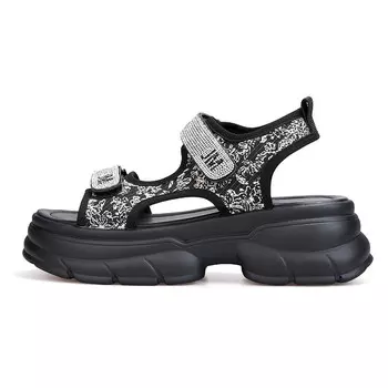 Пляжные сандалии женские Joy&Mario, черный