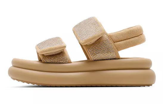 Пляжные сандалии женские карамельные C°Banner