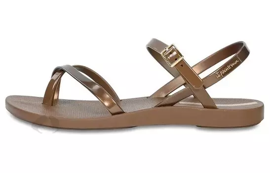 Пляжные сандалии женские коричневые Ipanema