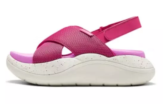 Пляжные сандалии женские красные Skechers