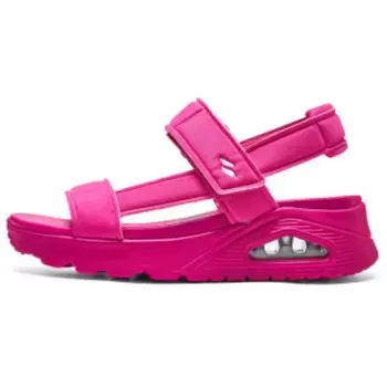Пляжные сандалии женские красные Skechers