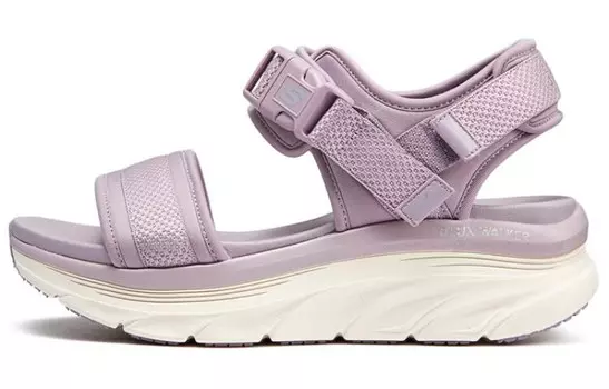 Пляжные сандалии женские лавандового цвета Skechers