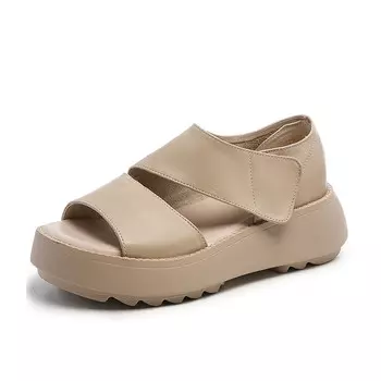 Пляжные сандалии женские Lianghuo, бежевый