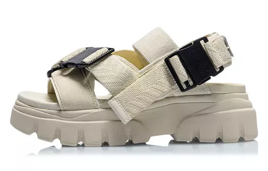 Пляжные сандалии женские маниока абрикосовые Lining