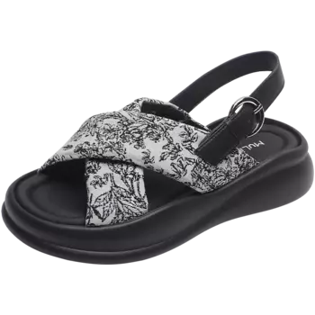 Пляжные сандалии женские Mulinsen, черный/белый