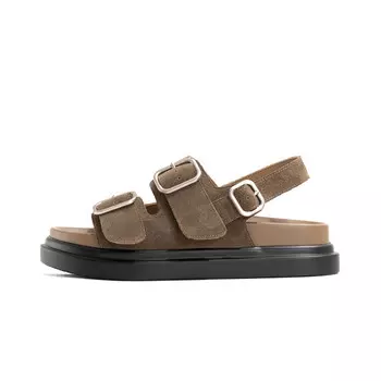 Пляжные сандалии женские Old Meow, цвет Tea brown gray