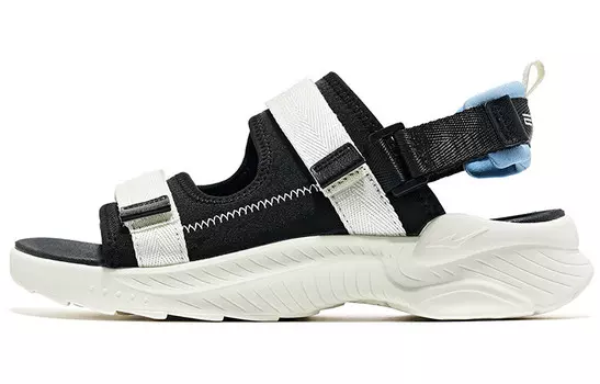 Пляжные сандалии женские Positive Black/Oak Bud White Erke