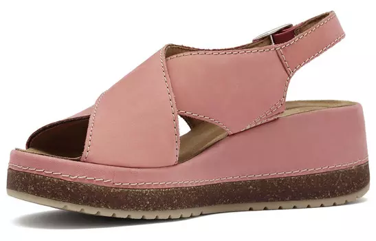 Пляжные сандалии женские розовые Clarks