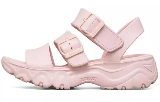 Пляжные сандалии женские розовые Skechers