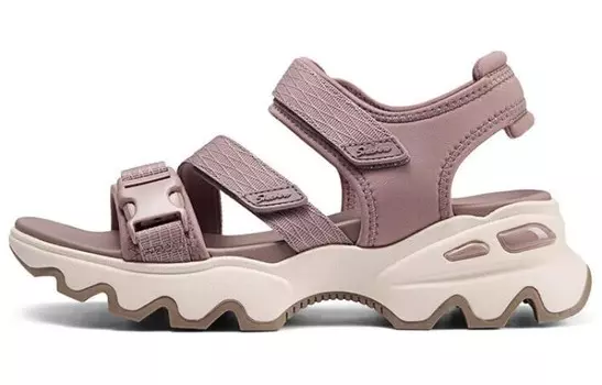 Пляжные сандалии женские розовые Skechers