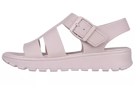Пляжные сандалии женские розовые Skechers