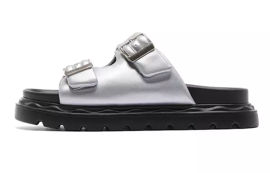 Пляжные сандалии женские серебристые C°Banner