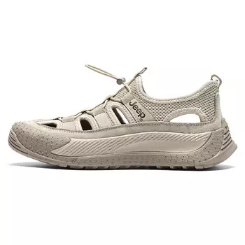 Пляжные сандалии женские серые Jeep