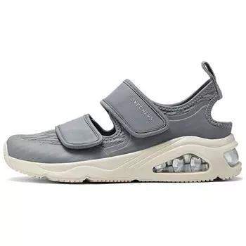 Пляжные сандалии женские серые Skechers