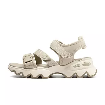 Пляжные сандалии женские серые Skechers