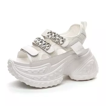 Пляжные сандалии женские Shangjinni, серебряный