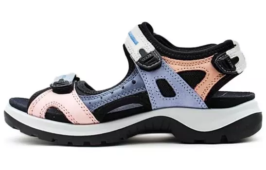 Пляжные сандалии женские синие Ecco