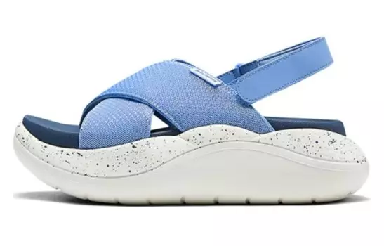 Пляжные сандалии женские синие Skechers