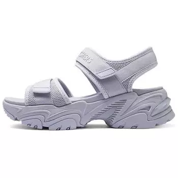 Пляжные сандалии женские светло-фиолетовые Skechers