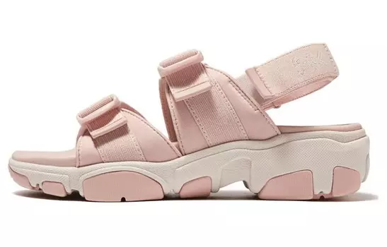 Пляжные сандалии женские телесно-розовые Skechers