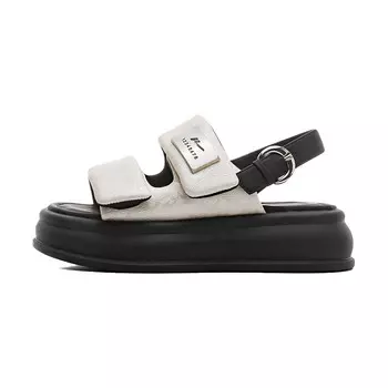 Пляжные сандалии женские Warrior, бежевый/черный