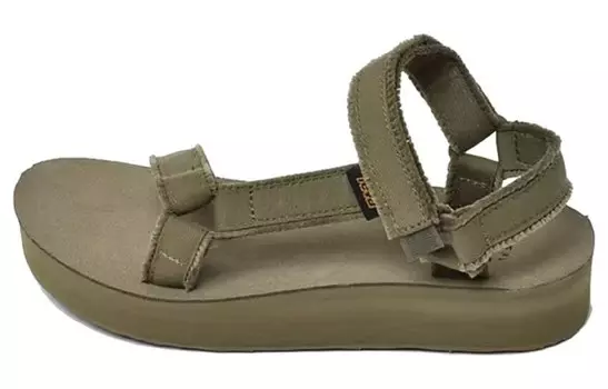 Пляжные сандалии женские зеленые Teva