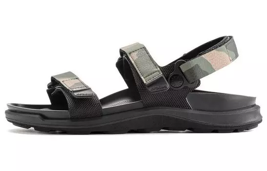 Пляжные сандалии женские, зеленый камуфляж Birkenstock