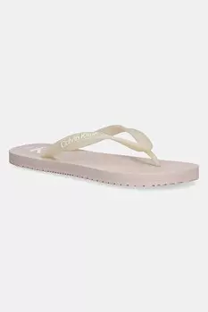 Пляжные шлепанцы BEACH SANDAL TRANSPARENT TPU Calvin Klein Jeans, бежевый