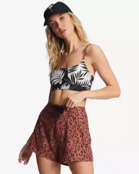 Пляжные шорты Billabong "Spotted In Paradise", цвет Black Pebble
